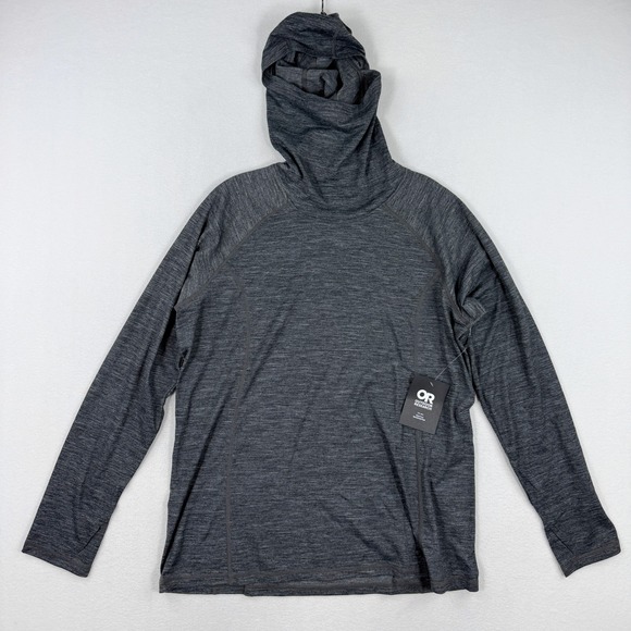 Outdoor Research Tops - Outdoor Research Alpine Onset Merino 150 Hoodie Size XL Womens Charcoal Gray NEW